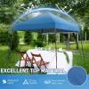 imageOutvita 5x5 Pop Up Canopy Tent Ez Up Outdoor Canopy Tent Instant Shelter with Carry Bag Straight Legs Patio Balcony Porch Backyard Garden6x6blue