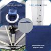 imageOutvita 5x5 Pop Up Canopy Tent Ez Up Outdoor Canopy Tent Instant Shelter with Carry Bag Straight Legs Patio Balcony Porch Backyard Garden78x78blue