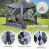 imageOutvita 10x10ft Instant PopUp Screen Tent  Outdoor Gazebo Canopy with Mosquito Netting ampamp Carrying Bag  Versatile Pavilion Tent for Patios and Events1010FTGray
