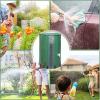imageOutvita 132 Gallon Collapsible Rain Barrel Large Garden Water Storage Tank Portable Folding Rainwater Collector Water Catcher with Filter Overflow Kit Faucet GreenGreen