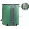 imageOutvita 132 Gallon Collapsible Rain Barrel Large Garden Water Storage Tank Portable Folding Rainwater Collector Water Catcher with Filter Overflow Kit Faucet GreenGreen