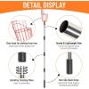 imageOutvita 13FT Fruit Picker Adjustable Fruits Picker Tool with Basket Telescoping Long Handle Fruit Catcher Equipment Tree Picker for Apples Mango Pear Orange Avocados Fruit Picking