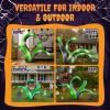 imageOutvita 2 Packs Halloween Inflatables Set of Lighted Eyes Decoration 3Ft Blow Ups Green Eyes for Halloween Decor Outdoor with LEDs Party Supplies Blow up Decoration for Yard Lawn Patio GardenOctopus Tentacles