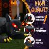 imageOutvita 2 Packs Halloween Inflatables Set of Lighted Eyes Decoration 3Ft Blow Ups Green Eyes for Halloween Decor Outdoor with LEDs Party Supplies Blow up Decoration for Yard Lawn Patio GardenBlack Cat