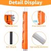 imageOutvita 424FT Telescopic Extension Pole Sturdy Aluminum Alloy MultiPurpose Extendable Pole for Painting Dusting and Window Cleaning