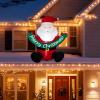 imageOutvita 49 FT Thanksgiving Turkey Inflatables Outdoor Decorations Blow Up Turkey with Pilgrim Hat Sitting on Santa Decor Builtin 3 LED Lights Thanksgiving ampamp Christmas Inflatable for Yard GardenBanner
