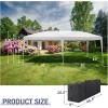 imageOutvita 65x65ft Pop Up Canopy Tent Outdoor Instant Shelter Folding Canopy with 4 Side Walls and Carry Bag for Commercial Events Party Backyard BBQ Camping Green1020 Whiteno side walls