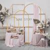 imageOutvita 66ft Wedding Arch Backdrop Stand Square Metal Wedding Ballon Arch Frame Decoration Support Stand for Ceremony Indoor Outdoor Party Event Baby Shower170 Pounds