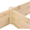 imageOutvita 8x2ft Outdoor Wooden Raised Garden Bed Planter for Vegetables Fruits Herbs Grass Backyard Patio Yard
