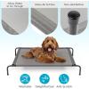 imageOutvita Elevated Dog Bed 50 inch Outdoor Cooling Raised Pet Cot with Waterproof Textilene Mesh Washable Breathable Alloy Steel Frame NonSkid Bottom Portable Chew Proof Indoor ampamp OutdoorLarge