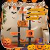 imageOutvita Halloween Cat Tree 44quot Cat Tower with Spacious Cat Condo Gothic Scratching Posts with 1 Padded Perches Large Platform Cat Activities Furniture Red ampamp Black61