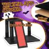 imageOutvita Halloween Cat Tree 44quot Cat Tower with Spacious Cat Condo Gothic Scratching Posts with 1 Padded Perches Large Platform Cat Activities Furniture Red ampamp Black53