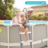 imageOutvita Heavy Duty Pool Ladder with Removable Steps for 52 Inch Depth Above Ground Pools 300 Pound Capacity