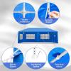 imageOutvita Outdoor Party Tent Patio Canopy Tent Gazebo with Removable Sidewalls Instant Event Tent for Cater Events Wedding Birthday Pavilion Beach BBQ 10x1010x20blue6 walls