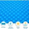 imageOutvita Solar Pool Cover 8 Mil Blue Heavy Duty Rectangle Solar Blanket Heaters for AboveGround and InGround Pools16 x 32