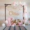 imageOutvita Wedding Arch Backdrop Stand 72 Ft Ballon Arch Frame for Patio Wedding Decor Party Decoration Festival Ceremony Baby BirthdayDark Brown