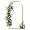 imageOutvita 66ft Wedding Arch Backdrop Stand Square Metal Wedding Ballon Arch Frame Decoration Support Stand for Ceremony Indoor Outdoor Party Event Baby Shower68 Pounds