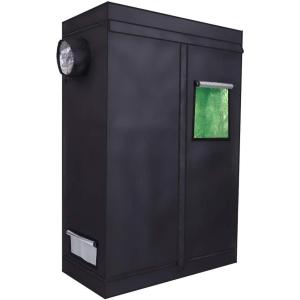 imageOutvita 32quot x 32quot x 63quot Grow Tent High Reflective Mylar Hydroponic Plant Growing Room with Removable Floor Tray ampamp Observation Window for Indoor Plant Flower Herb47x24x70