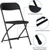 imageOutvita 10 Pack Plastics Folding Chair Portable Dining Chair Light Weight ampamp Sturdy 350lbs Weight Capacity Indoor Outdoor Use for Picnic Party Dining Commercial Event
