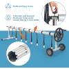 imageOutvita 18FT Pool Cover Reel Set Solar Cover Aluminum Roller with Rubber Wheels for Inground Outdoor Swimming Pools Adjustable Above Ground Pool Blanket Reels Black ampamp GreenBlack