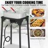 imageOutvita 18Qt Deep Fryer Pot Aluminum Deep Fryer Pot with 58000 BTU Propane Gas Burner 2 Baskets ampamp Thermometer for Outdoor Fry Cooking