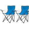 imageOutvita 4 Pack Folding Camping Chair Ultra Lightweight Camping Chairs for Adults Portable Lawn Chair with Carrying Bag for Fishing Camping Hiking Picnic Beach Sports 220 Lbs Weight CapacityBlue