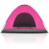 imageOutvita Camping Dome Tent 14 Person Waterproof Windproof Easy Setup Spacious Family Tents with Carry Bag ampamp Rain Fly for Hiking Backpacking Traveling Glamping BeachPink