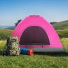 imageOutvita Camping Dome Tent 14 Person Waterproof Windproof Easy Setup Spacious Family Tents with Carry Bag ampamp Rain Fly for Hiking Backpacking Traveling Glamping BeachPink