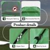 imageOutvita Camping Dome Tent 14 Person Waterproof Windproof Easy Setup Spacious Family Tents with Carry Bag ampamp Rain Fly for Hiking Backpacking Traveling Glamping BeachGreen