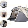 imageOutvita Family Camping Tent  Portable Waterproof UV Protection Pop Up
