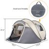 imageOutvita Family Camping Tent  Portable Waterproof UV Protection Pop Up