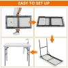 imageOutvita Fish Cleaning Table Portable Folding Camping Table 45quot HDPE Outdoor Fish Cleaning Station with Sink 360 Stainless Steel Faucet Drainage Hose Working Platform for Camping Food HandlingBasic Table