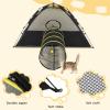 imageOutvita Outdoor Cat Enclosures for Indoor Cats Cat Tent for Outside Pet Playhouse Catio Tunnel Pet Playpen Including 1 Tent and 1 Tunnel with Portable Bag Easy to Storage