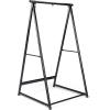 imageOutvita Outdoor Hammock Chair Stand Heavy Duty AFrame Metal Swing Stand with PowderCoated Finish and 2 Haning Holes for Yard Porch Paito Inside RoomBlack