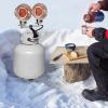 imageOutvita Patio Propane Heaters 30000 BTU Portable Tank Top Outdoor Heater with Safety Valve Tipover Switch Tanktop Portable Heater for Camping Patio Backyard Fishing Double Burner