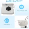imageOutvita Portable Camping Sink w 19L Water Tank Rolling Wheels Towel Holder Soap Dispenser Faucet Outdoor Foot Pump Washing Station for RV Boat Travel Picnic Worksit88 Pounds