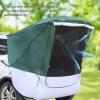 imageOutvita SUV Tent Tailgate Tent with Awning Shade Car Camping Tent Hatchback Car Tents with Screen Net Waterproof Windproof Universal Fit Most VanMPVCUV