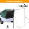imageOutvita SUV Tent Tailgate Tent with Awning Shade Car Camping Tent Hatchback Car Tents with Screen Net Waterproof Windproof Universal Fit Most VanMPVCUV
