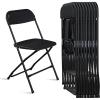 imageOutvita 10 Pack Plastics Folding Chair Portable Dining Chair Light Weight ampamp Sturdy 350lbs Weight Capacity Indoor Outdoor Use for Picnic Party Dining Commercial Event