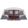 imageOutvita 810 Person Camping Tent Large 2 Room Family Tent with Weatherproof Instant Cabin Shelter with Rainfly ampamp Carry Bag for Backpacking Hiking Car TravelingTent with Gray Cover