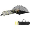 imageOutvita Outdoor Cat Enclosures for Indoor Cats Cat Tent for Outside Pet Playhouse Catio Tunnel Pet Playpen Including 1 Tent and 1 Tunnel with Portable Bag Easy to Storage