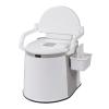 imageOutvita Portable Toilet Lightweight RV Porta Potty Bedside Commode With Detachable Inner Bucket ampamp Removable Storage Box for Boat Van Hiking Fishing Bathroom Hospital Camping