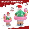 imageOutvita 6FT Outdoor Christmas Inflatables Decorations with LED Lights Inflatable Santa Riding Motorcycle with A Tree Xmas Blow Up Yard Decor for Yard Lawn Garden Patio PartyHawaii Santa