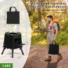 imageOutvita Camping Wood Stove 106quot Portable Folding Wood Burning Stove Alloy Steel Backpacking Stove for Hiking Outdoor Survival Stove Emergency for Picnic Cooking Outside BBQ1063Inch