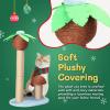 imageOutvita 257 in Coconut Palm Tree Cat Scratching Post Cute Cat Scratcher with Sisal Posts Dangling Balls for Indoor Cats