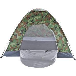 imageOutvita Camping Tent 4 Person Dome Tents with Rainfly ampamp Carrying Bag Waterproof Easy Setup Tent with Mesh Windows for Camping ampamp HikingCamouflage
