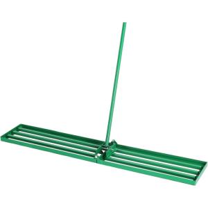 imageOutvita Lawn Leveling Rake 36quotx10quot Level Lawn Tool with Adjustable Handle Yard Leveling Rake Landscape Rakes for Garden Backyard Golf Course Farm Pasture48x10