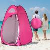 imageOutvita Pop Up Shower Tent Instant Privacy Dressing Changing ampamp Toilet Tent 74 Portable Outdoor Shelter for Camping Hiking Fishing Picnic Beach with Carry Bag PinkPink