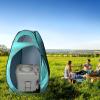 imageOutvita Pop Up Shower Tent Instant Privacy Dressing Changing ampamp Toilet Tent 74 Portable Outdoor Shelter for Camping Hiking Fishing Picnic Beach with Carry Bag PinkGreen
