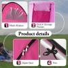 imageOutvita Pop Up Shower Tent Instant Privacy Dressing Changing ampamp Toilet Tent 74 Portable Outdoor Shelter for Camping Hiking Fishing Picnic Beach with Carry Bag PinkPink